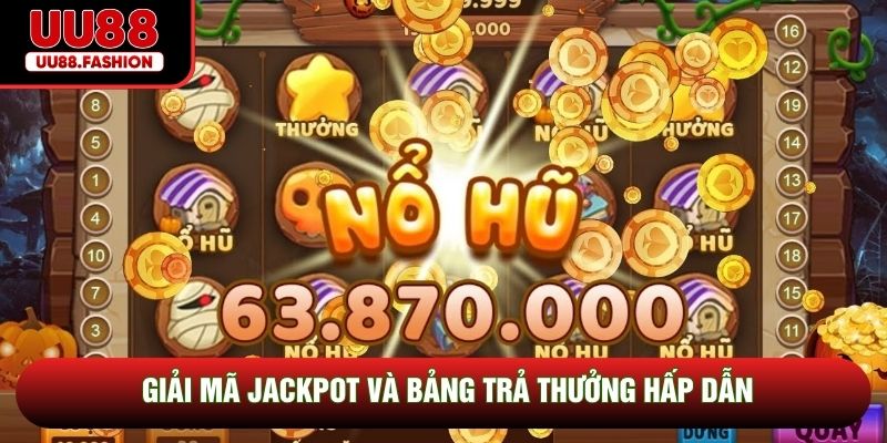 Giải mã jackpot và bảng trả thưởng hấp dẫn
