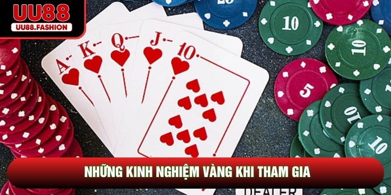 Những kinh nghiệm vàng khi tham gia
